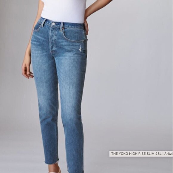 Aritzia Denim Forum The Yoko High Rise Slim 28L - Picture 2 of 11